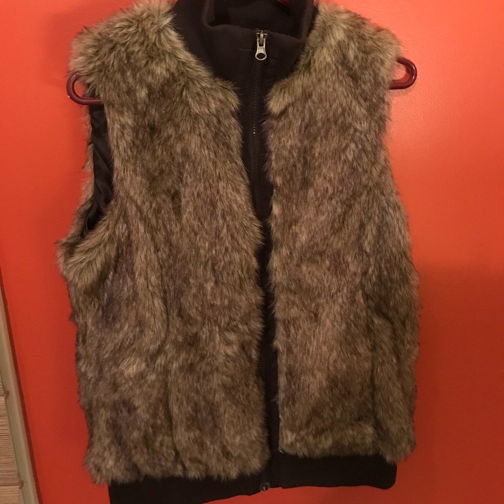 Ruff Hewn Furry Long Vest